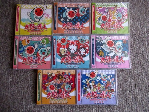 8cd set taiko - set,