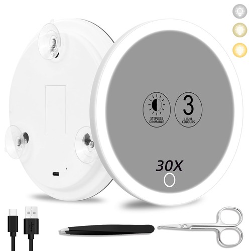 Specchio ingranditore 30x con