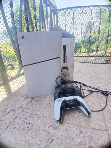 Play station bianca 5 slim - station,