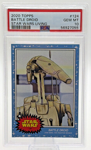 Battle droid 2020 - topps, star