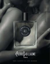 FASHION PARFUM PUB ADVERTISING PIERRE GUILLAUME PARIS LE MUSC & LA PEAU 1 PAGE