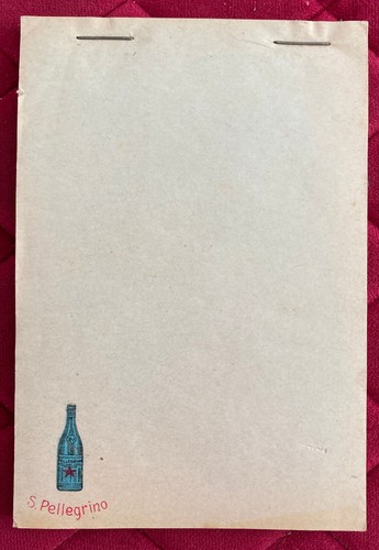 Pellegrino acqua minerale - s.,