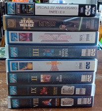 stock lotto VHS-n 8  Vhs Film Ita Fantascienza Star Trek