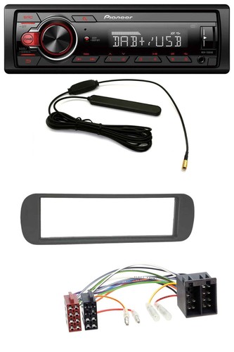 Pioneer mp3 dab 1din aux - dab,