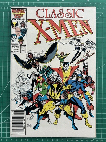 Classic men 1 1986 - classic, x-men