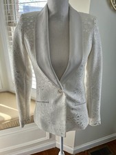 Blazer donna con ecopelle