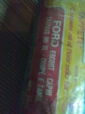 tappetini Ford Capri Ford Taunus Ford escort