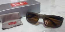 OCCHIALI DA SOLE DONNA RAGAZZO RAY BAN VINTAGE COLORE MARRONE LENTI GIALLE