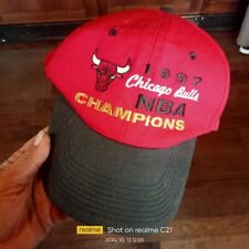 CAPPELLINO CHICAGO BULLS 1997 NBA CHAMPION MADE USA COME FOTO