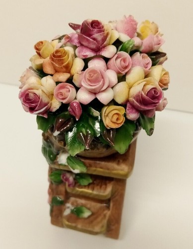 Vaso fiori porcellana vintage