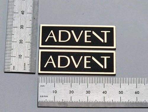 Advent speaker badge logo - badge,