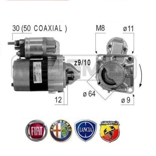 Motorino avviamento fiat - avviamento,