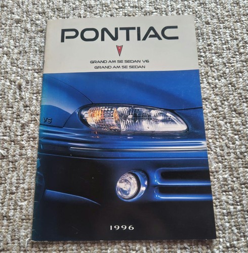 Catalogo pontiac formula - formula, 1996