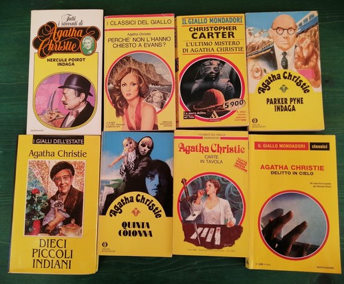 Lotto libri agatha - lotto, 8