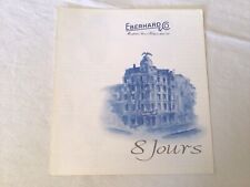 Brochure Eberhard 8 Jours