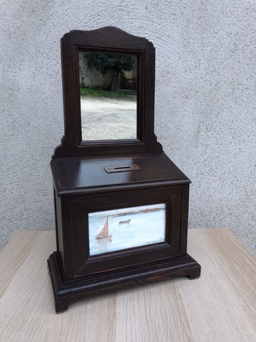 Specchiera legno vintage - specchiera,