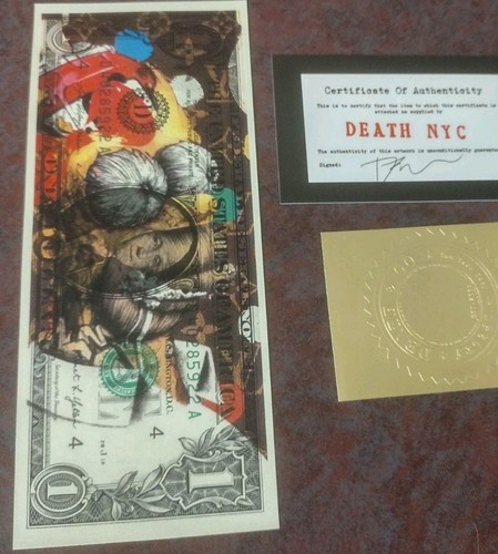 Death nyc ltd firmato - death,