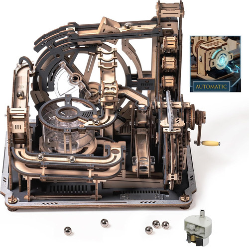 Piste corsa puzzle legno - da, 3d