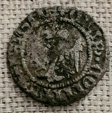 FERRARA BORSO D’ESTE 1450-1471 QUATTRINO MIR 246 R