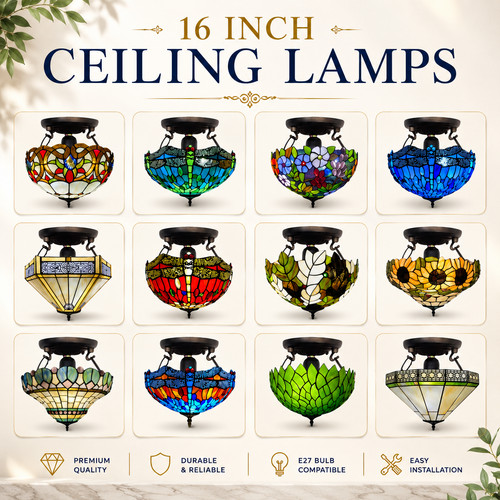 Lampada soffitto stile - lampada,
