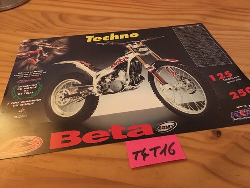 Beta trial 125 250 techno - 125, alp