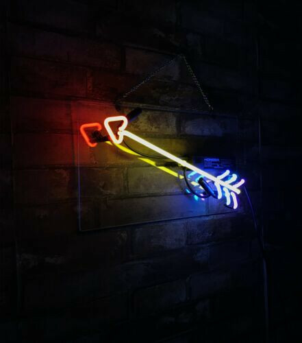 Arrow neon sign real - sign,