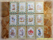 HOLLY HOBBIE Vintage *12* MAXI QUADERNI A4 Quadernoni *2 SERIE COMPLETE* 1977-79
