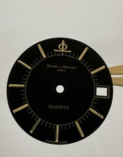 Cadran NOIR MAT BAUMATIC BAUME ET MERCIER .