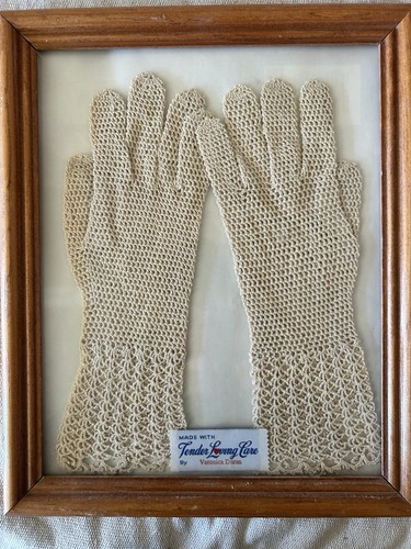 Guanti vintage pizzo - in,