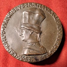 Bronzo Antico. Calco in bronzo su anima di legno di Francesco Sforza; '800