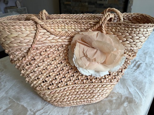 Borsa crew paglia - paglia, nuova