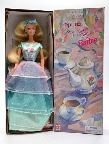 Bambola barbie tea party - bambola,