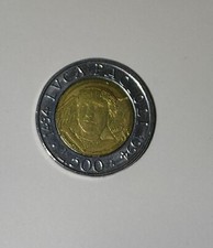 Moneta commemorative 500 Lire, Luca Pacioli