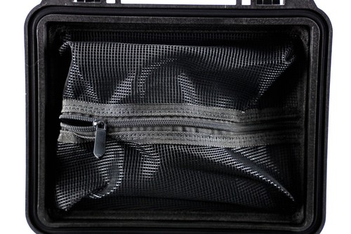 New 2026 zippered mesh - , pocket