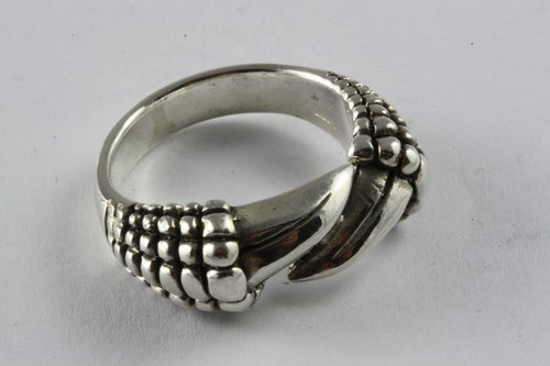 Anello biker argento - argento, 925