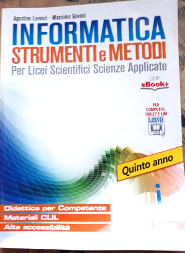 Informatica strumenti metodi - strumenti, e