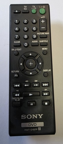 Sony rmt d197p - sony, rmt-d197p