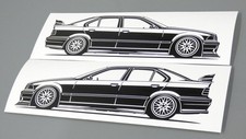 Adesivo BMW E36 tuning sagoma