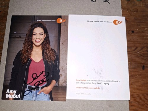 Biglietto autografo amy - biglietto,