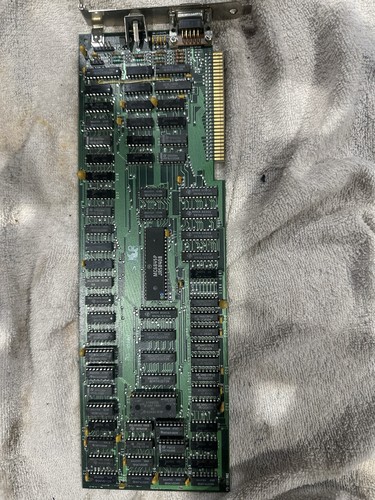 Scheda video retrò ibm xt - scheda,