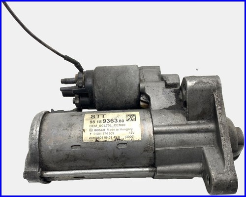 9818936380 starter peugeot - 9818936380,
