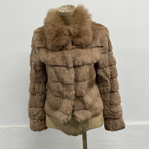 Cappotto giacca pelliccia - , di