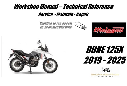 Malaguti dune 125x service - dune,
