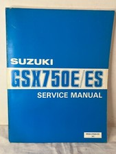 SUZUKI GSX750E/ES Manuale di manutenzione Officina Service manual MAGGIO 1983