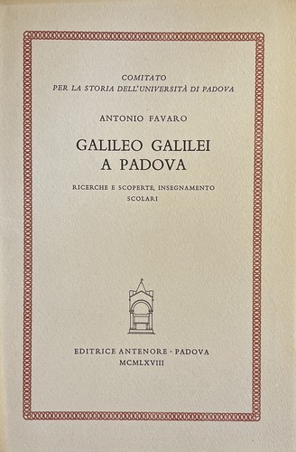 Favaro antonio galileo galilei - favaro,