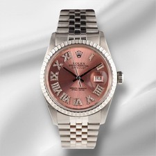 Rolex 36Mm Datejust Acciaio