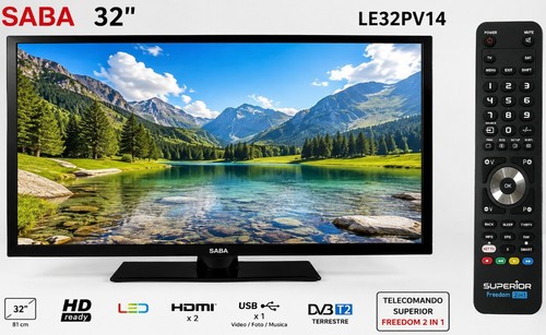 Saba le32pv14 hd scart - saba, 32''