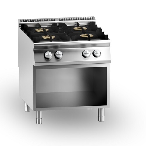 Cucina professionale gas 4 - cucina,