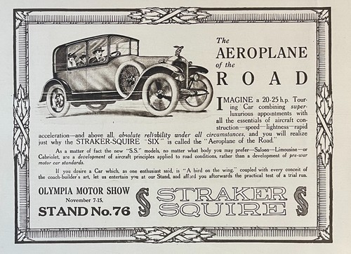 1919 straker squire - 1919, six