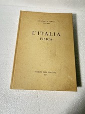 L'ITALIA FISICA VECCHIO LIBRO